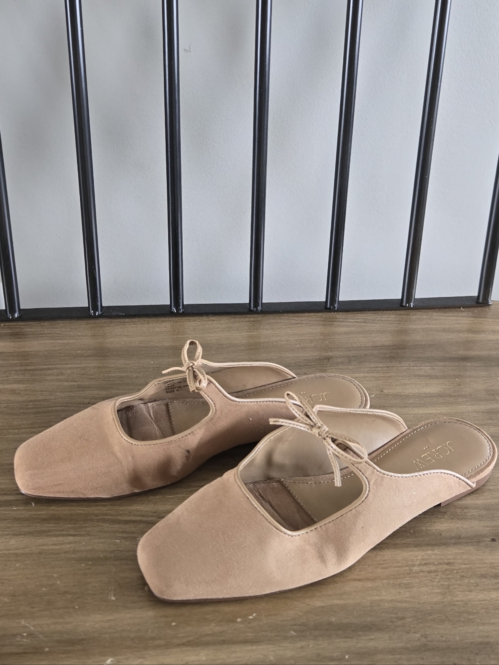 J. Crew Factory Women's Bow slip-on mules - Picture 2 of 9